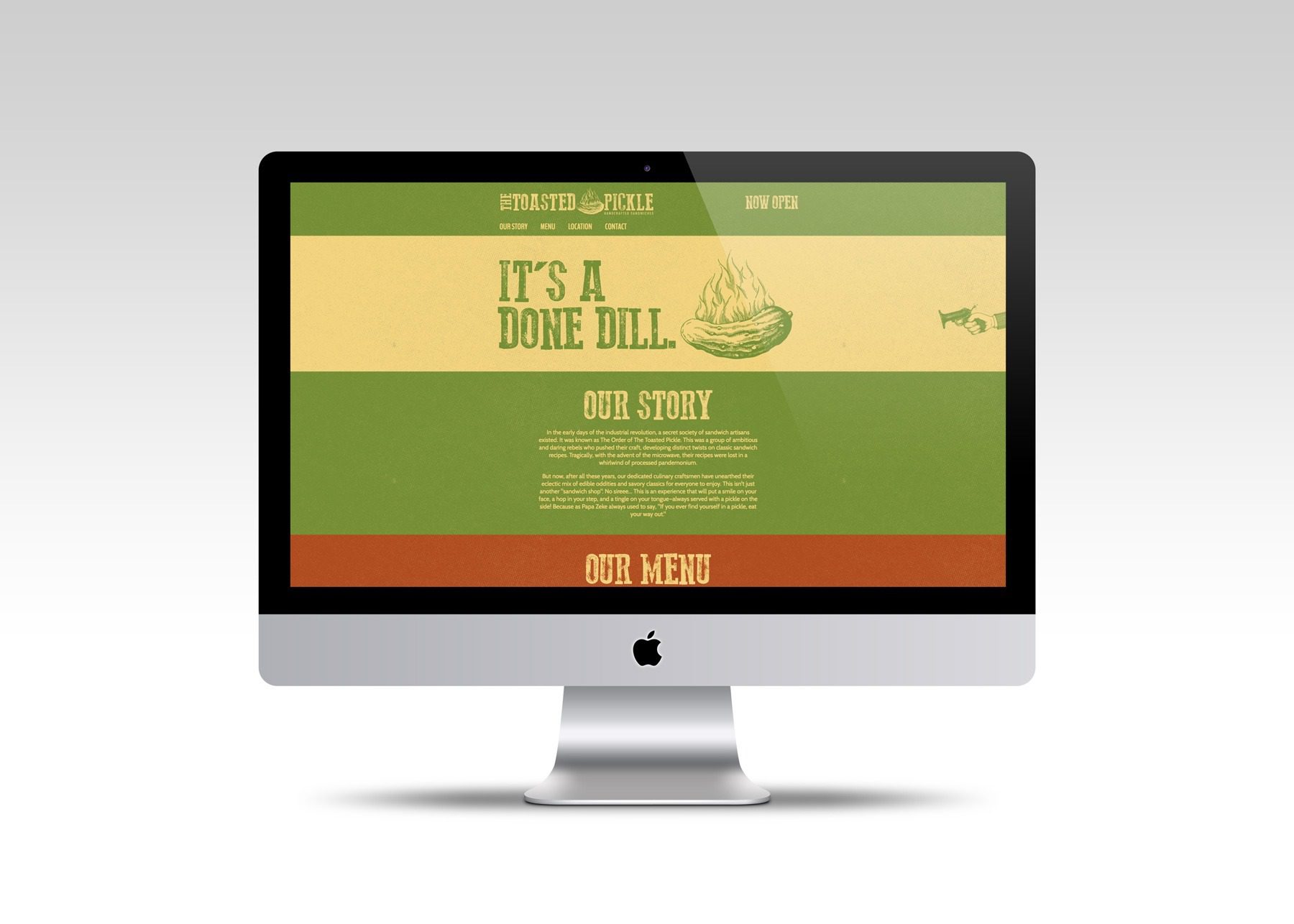 The Toasted Pickle Website