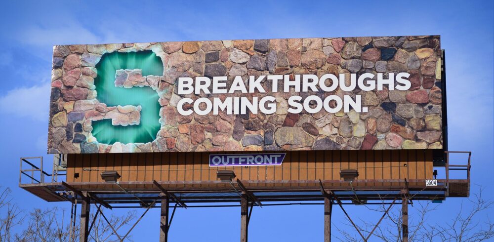 College of Human Medicine Breakthroughs Billboard