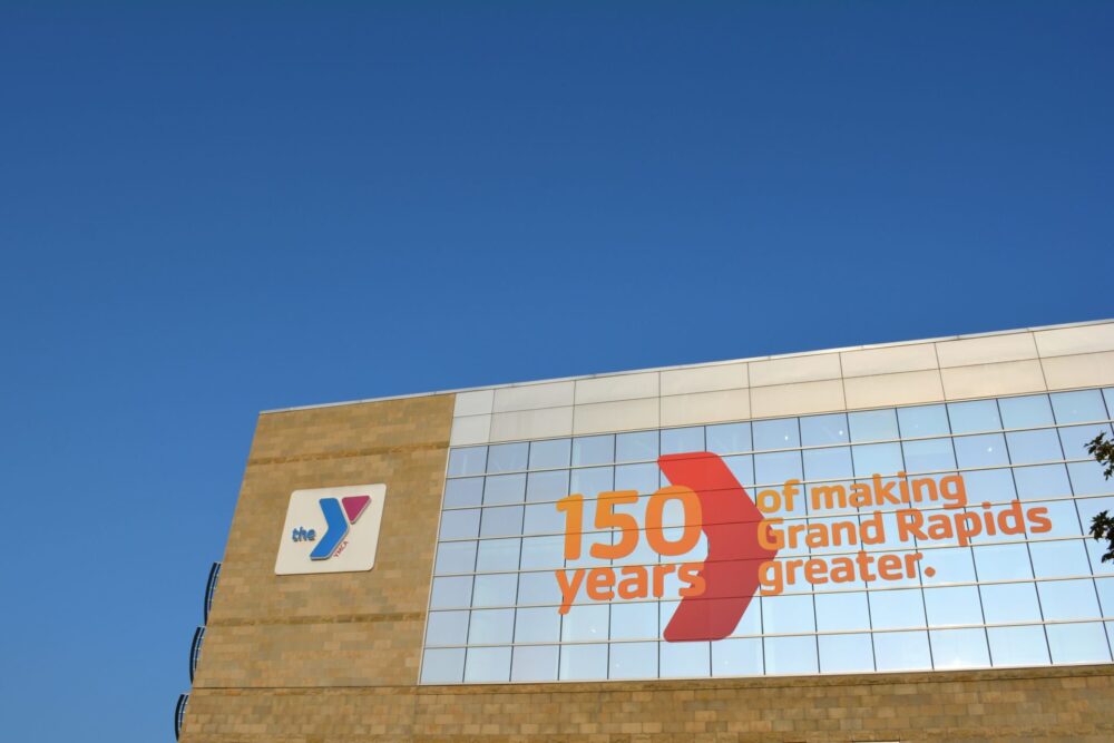 YMCA Building Decal 150 years