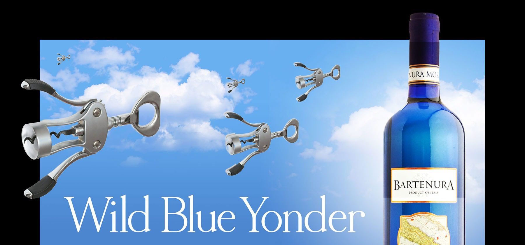 Wild Blue Yonder. Bartenura Wine