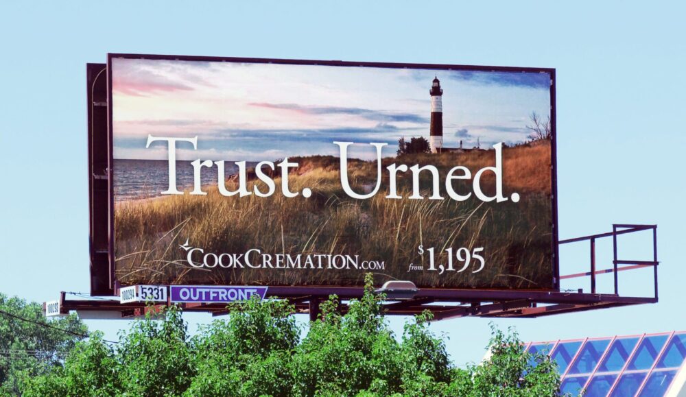 Cook Funeral Home. Trust. Urned.