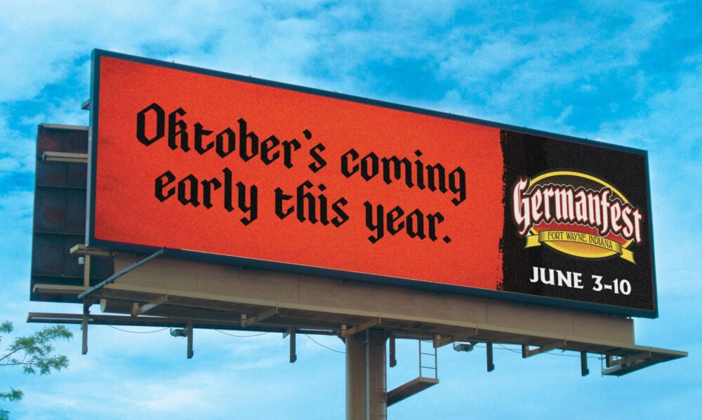 Germanfest. Oktober's coming early this year.
