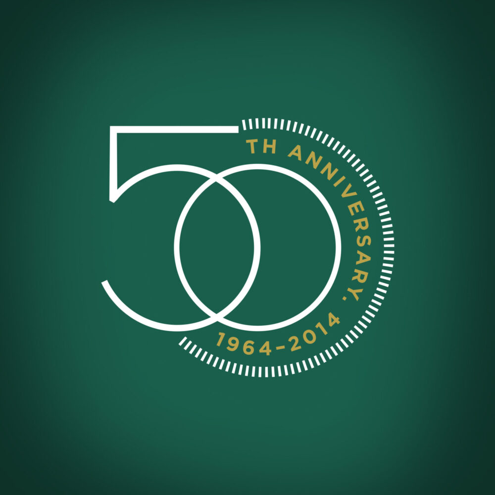 MSU College of Human Medicine 50th Anniversary Logo design